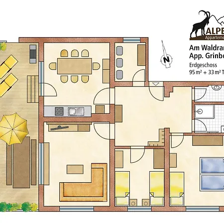 Alpen Hochmuth Apartment Mayrhofen